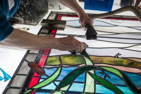 The Glass Cutter Rochesters Stained Glass Window Maker Shares Her Colorful Career Post