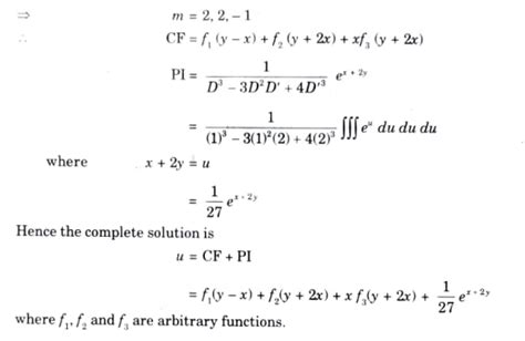 Btech Unit 01 Partial Differential Unit Equations In Math 4 Aktu Bachelor Exam