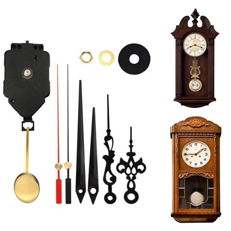 For Westminster Chime Quartz Pendulum Clock Movement Wall Hand