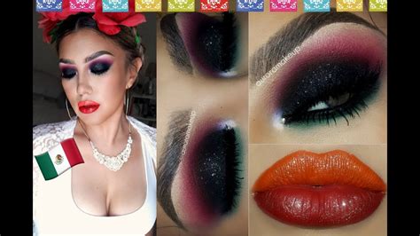 Maquillaje MEXICANO Patrio 2018 Economico Mexican Makeup Tutoria