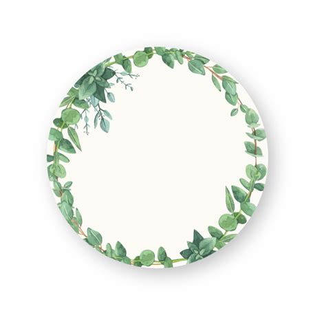 Free Watercolor circle wreath 23353990 PNG with Transparent Background