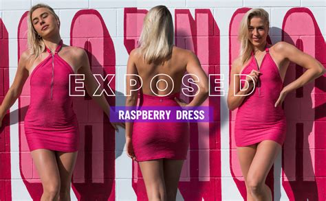 Wicked Weasel Sexy Exposed Raspberry Dress 5656 Clothing