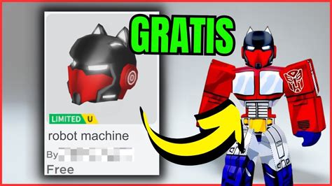 NUEVO LIMITED UGC GRATIS en ROBLOX Robot GRATIS roblox OBTENLO FÁCIL Y