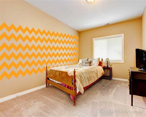 Chevron Stripe Acute Angle Wall Pattern Decals