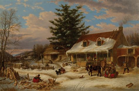 winter paintings from the 1800s | WINTER PAINTINGS of the week