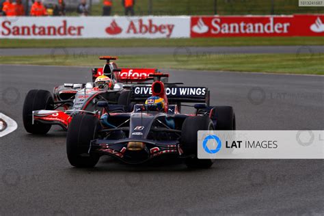 Silverstone Northamptonshire UK 6th July 2008 Lewis Hamilton