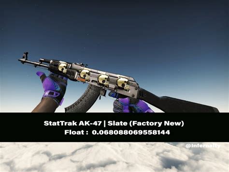 StatTrak AK 47 Slate FN CSGO SKINS KNIVES Video Gaming Gaming