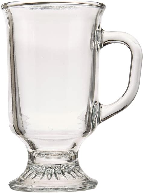 Anchor Hocking Irish Coffee Glass Coffee Mugs 8 Oz Set Of 12