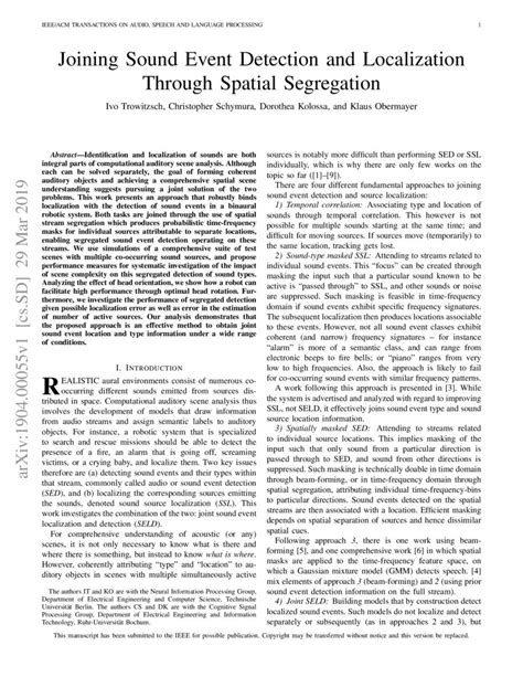 Joining Sound Event Detection And Localization Through Spatial