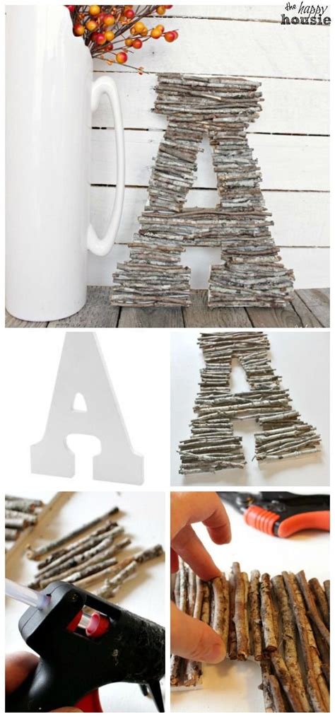 20+ Pretty DIY Decorative Letter Ideas & Tutorials - Listing More