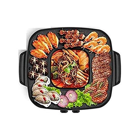 CJTMY Elektro Hot Pot In Grill Maschineninnen Multifunktionale Hot Pot Split Elektrische