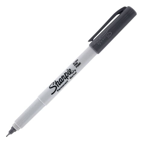 Sharpie Permanent Marker Ultra Fine Point Slate Gray Ink Etsy