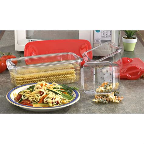 Pc Pasta Wave Microwave Pasta Cooker Set Cookware At