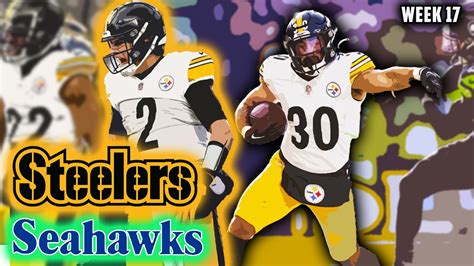 Najee Harris And Mason Rudolph Conquer Steelers Vs Seahawks Week 17 Highlights 5 Star Matchup