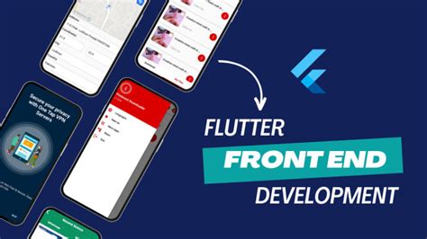 Develop Front End Ui Of Hybrid Android Ios App In Flutter By