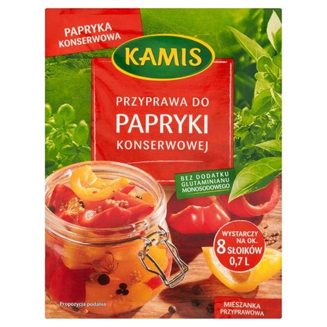 Kamis Przyprawa Do Papryki Konserwowej Mieszanka Przyprawowa 30 G