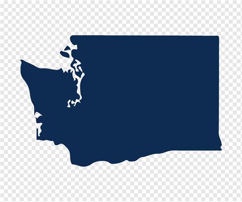 Washington Map Us State Map Blue Wikimedia Commons United States