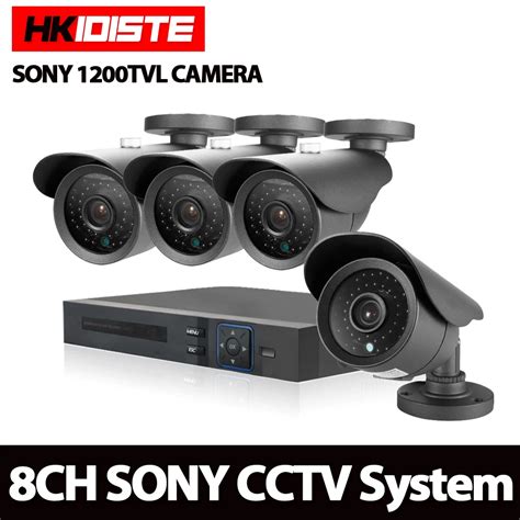 Ch Ahd Dvr Tvl P Hd Outdoor Security Camera System Channel