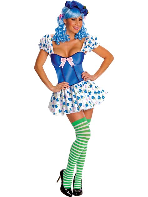 Womens Strawberry Shortcake Blueberry Muffin Costume