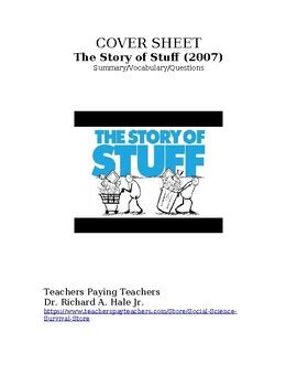 The Story of Stuff (2007) Summary/Vocabulary/Questions | TPT