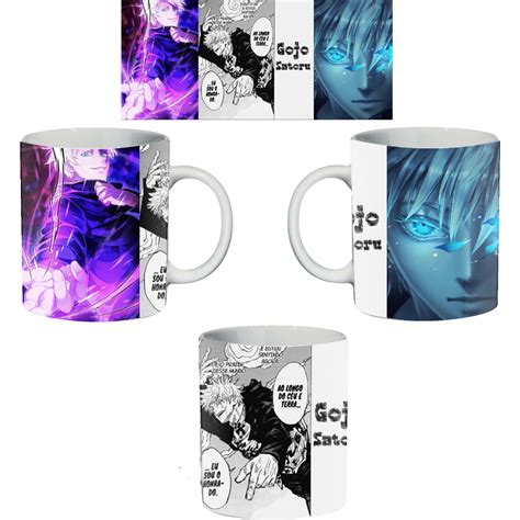 Caneca Jujutsu Kaisen Satoru Gojo Shopee Brasil