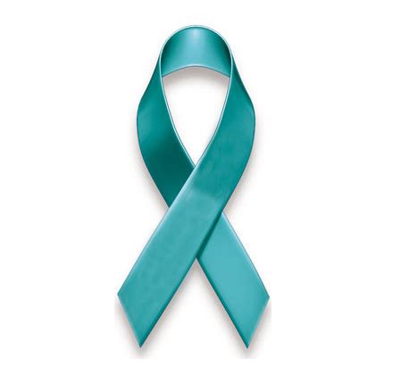 Cancer: Ovarian Cancer Ribbon