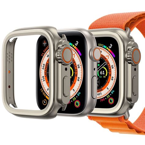 Amband In Metal Case Compatible With Apple Watch Series Mm