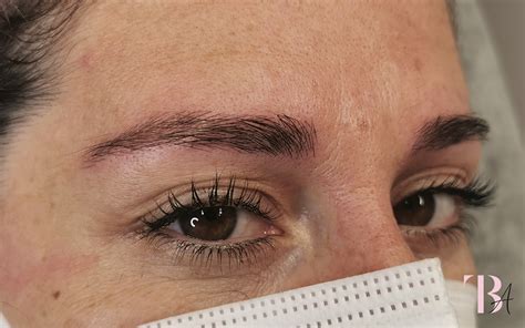 Descubre las cejas tatuadas pelo a pelo antes y después Tebori Brows