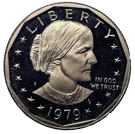 S Sba Type Proof Susan B Anthony Dollar From Proof Set Ebay