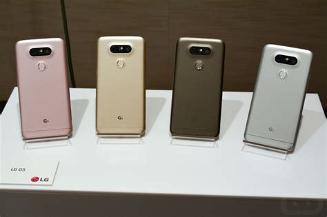 Lg G5 Is Official With Modular Metal Body 5 3 Inch Qhd Always On