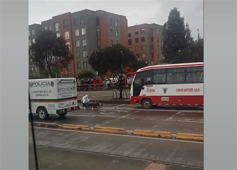 Motociclista Murió En Accidente De Tránsito En La Autopista Sur De