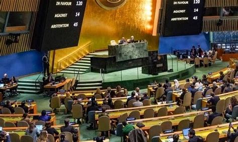 Un Vote On Gaza India Abstains The Hitavada