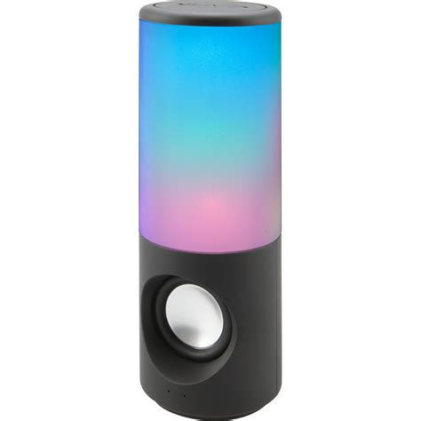 Tall bluetooth speaker with lights