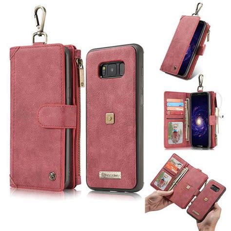 Caseme Samsung Galaxy S8 Plus Detachable Multi Slot Wallet Case