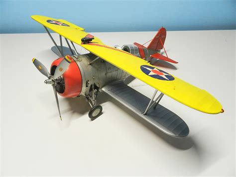 Grumman F3f 3 132 Revellmonogram Ready For Inspection Large Scale