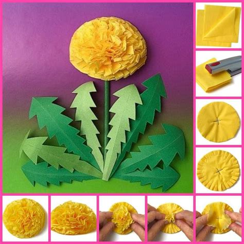 Tissue paper flowers, Paper flowers, Flower crafts