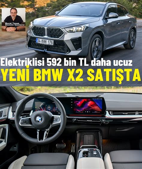 Yeni BMW X2 Fiyat Listesi 2024 Yeni BMW X2 Fiyatlar 2024 BMW 0 Km