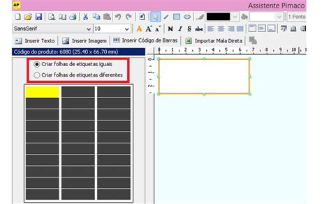 Como Criar Etiquetas Pimaco