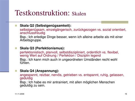 PPT 16 Persönlichkeits Faktoren Test PowerPoint Presentation free