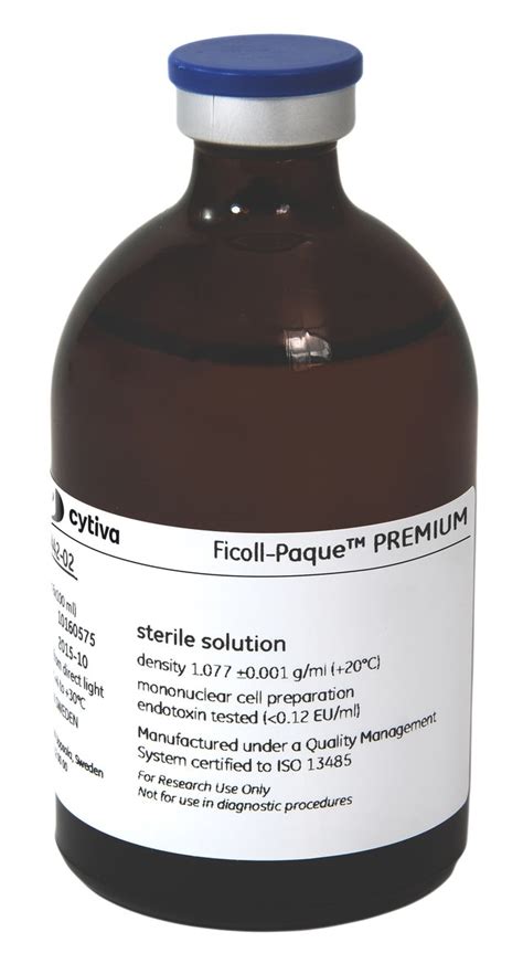 Ficoll R Paque PREMIUM 1 073 GE17 5446 52 MERCK THIRD PARTY SLS