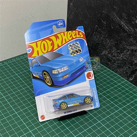 Hot Wheels Honda Crx Blue Factory Selaed Shopee Malaysia