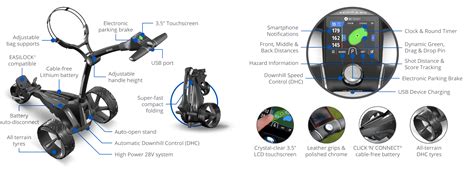 Motocaddy M TECH Electric Trolley 2024 Golf Gear Direct