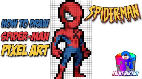 Spider Man Pixel Art Spiderman Pixel Art Easy Pixel Art Pixel Art | The ...