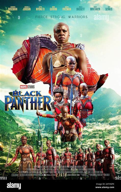 Black Panther Year : 2018 USA Director : Ryan Coogler Chadwick Boseman ...