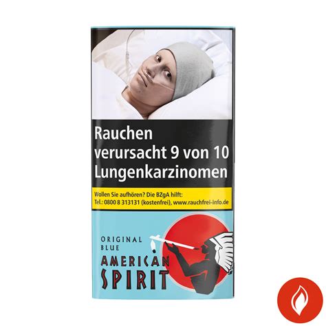 American Spirit Tabak Blue Pouch Gebinde Jetzt Kaufen