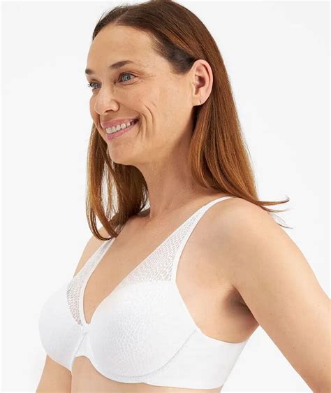 Playtex Ultralight Contour Bra White Curvy Bras