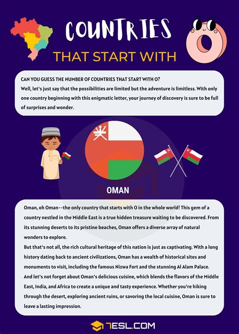 Countries That Start With O What Are They • 7esl