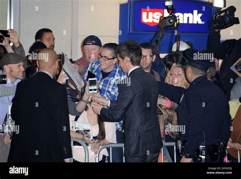 Eddie Redmayne Attending The Jupiter Ascending Premiere In Los