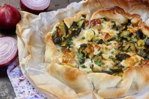 Tarte Salée Aux Courgettes Et Au Fromage Filandreuse