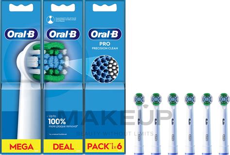 Oral B Precision Clean Eb20 Replacement Head For Electric Toothbrush Eb20 Makeup